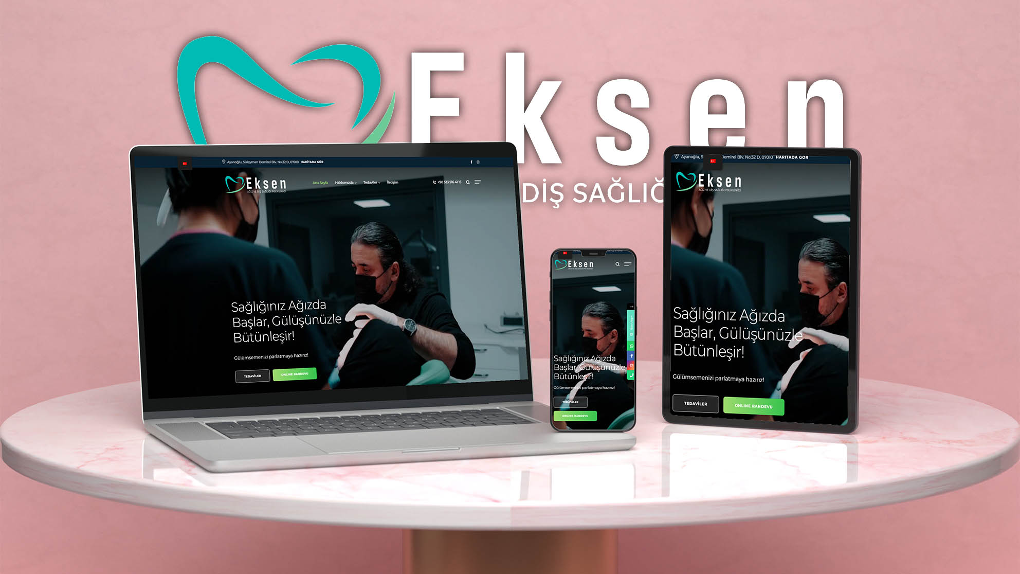 Eksen Dental Website